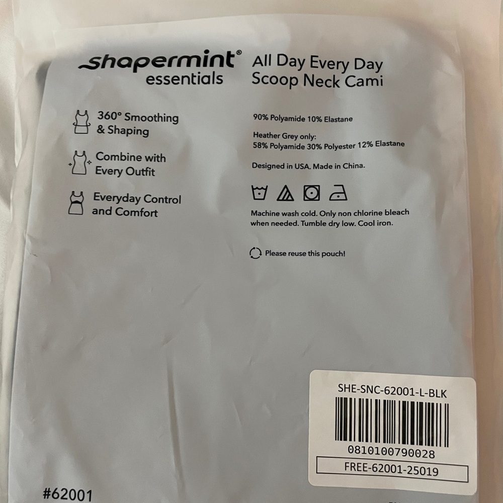 Black or Brown Shapewear Tank Top - Picture 6 of 10